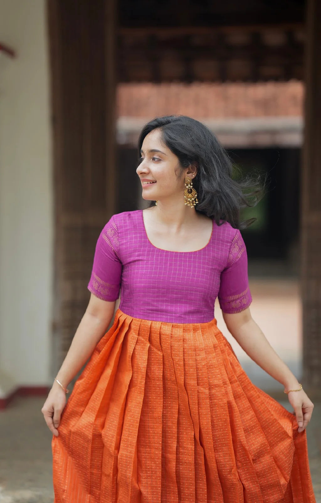 Meera-Full flared frock