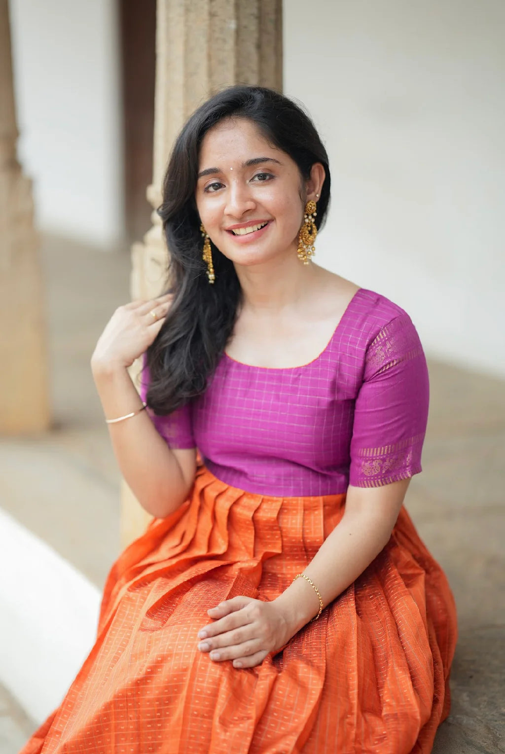 Meera-Full flared frock