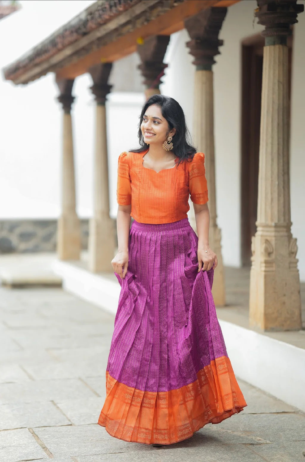 Meera-Skirt+Crop top