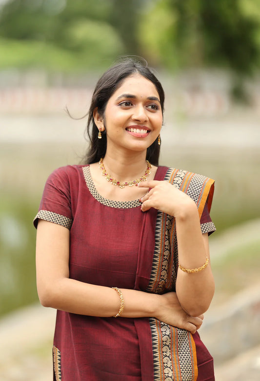 Srivalli-Maroon